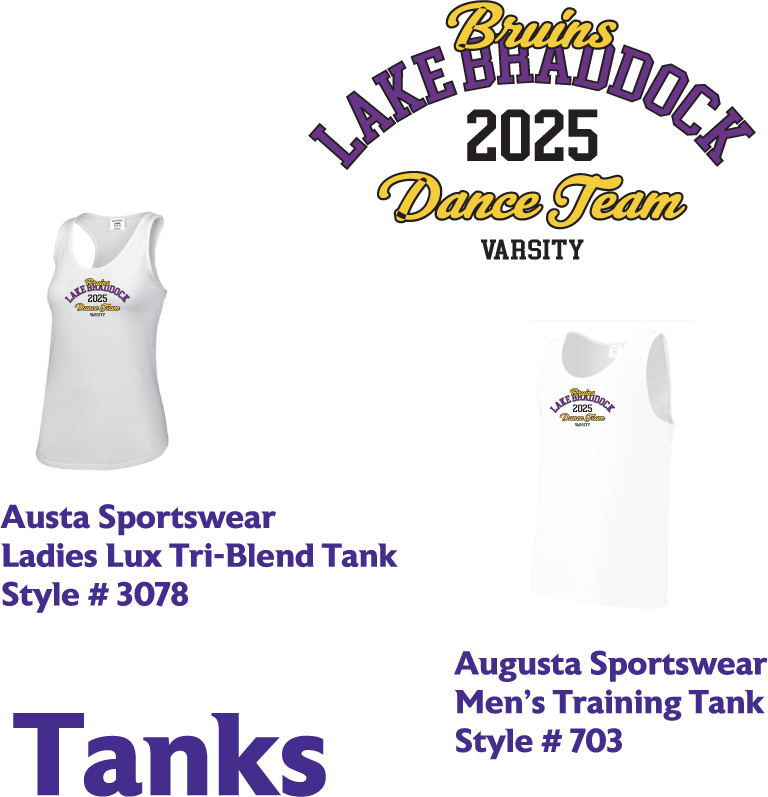 LB Dance Tanks