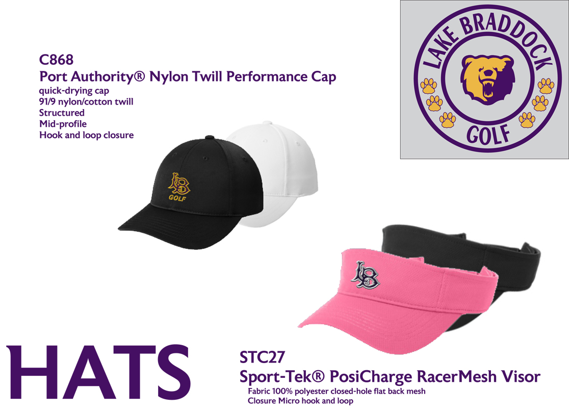 LB Golf Hats