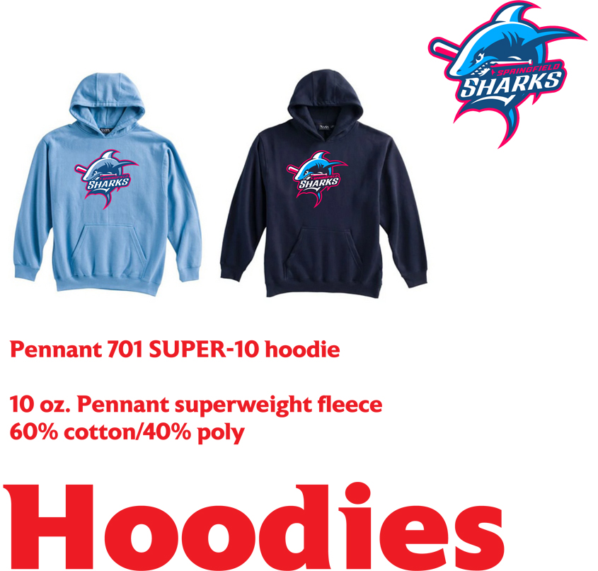 Shark baseball Hoodie