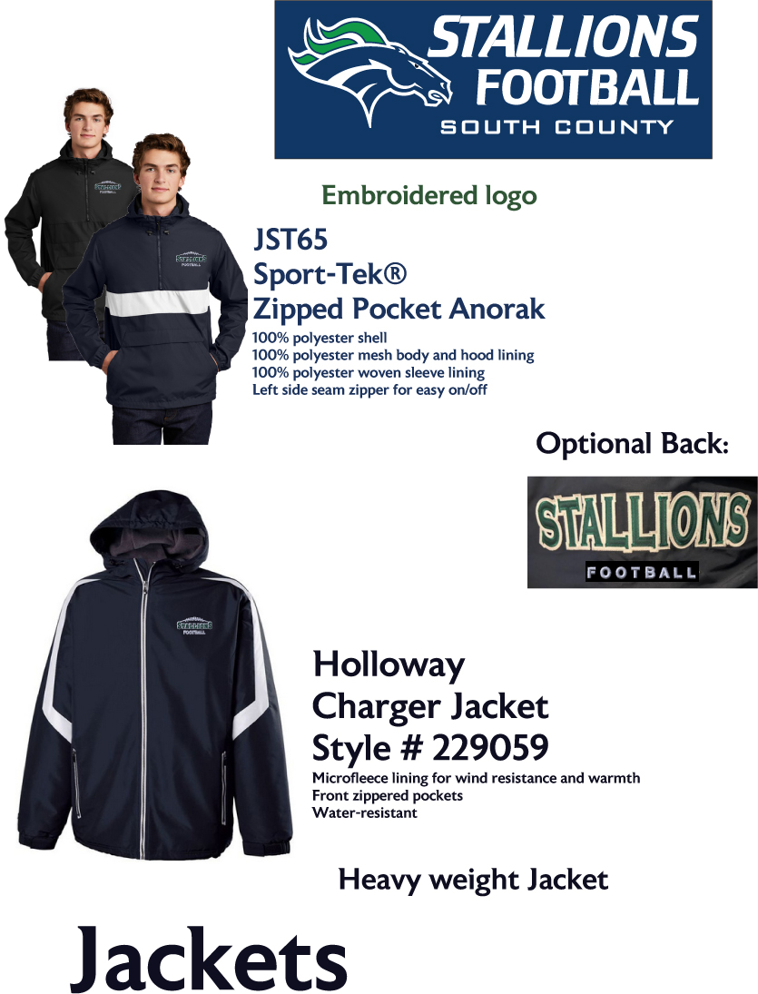 SoCo Football Jackets