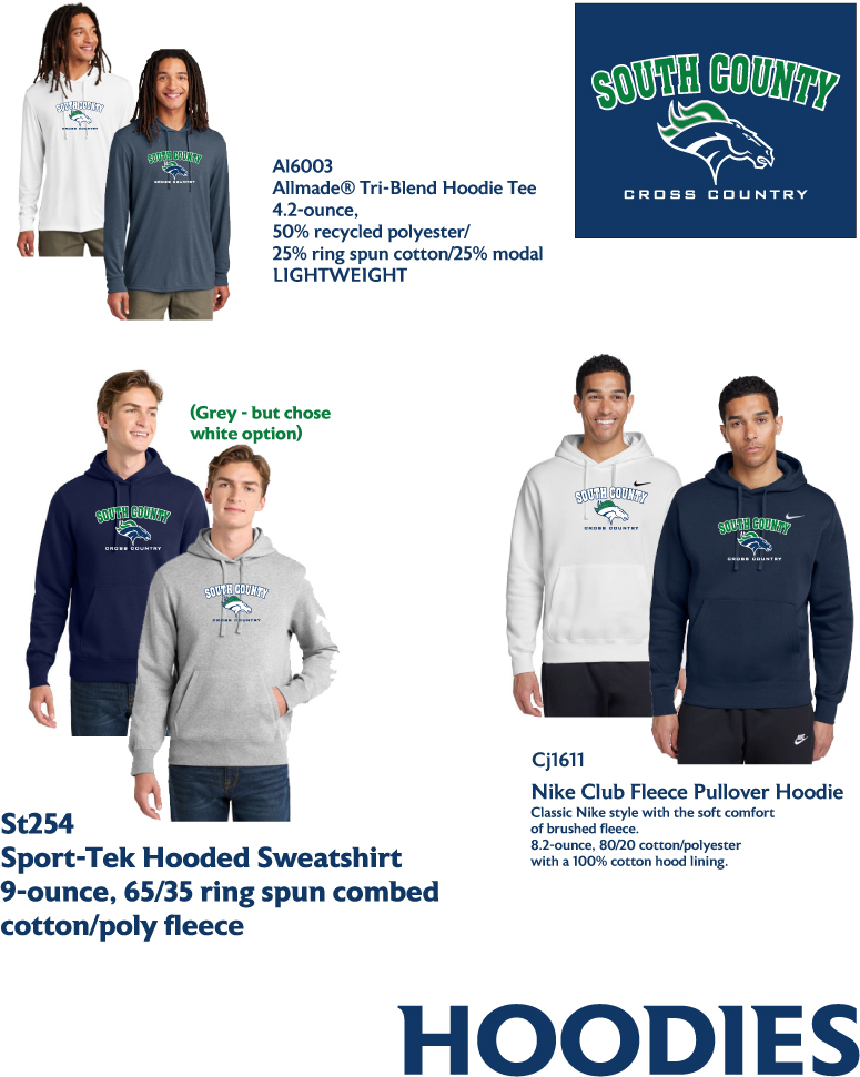 SoCo XC Hoodies