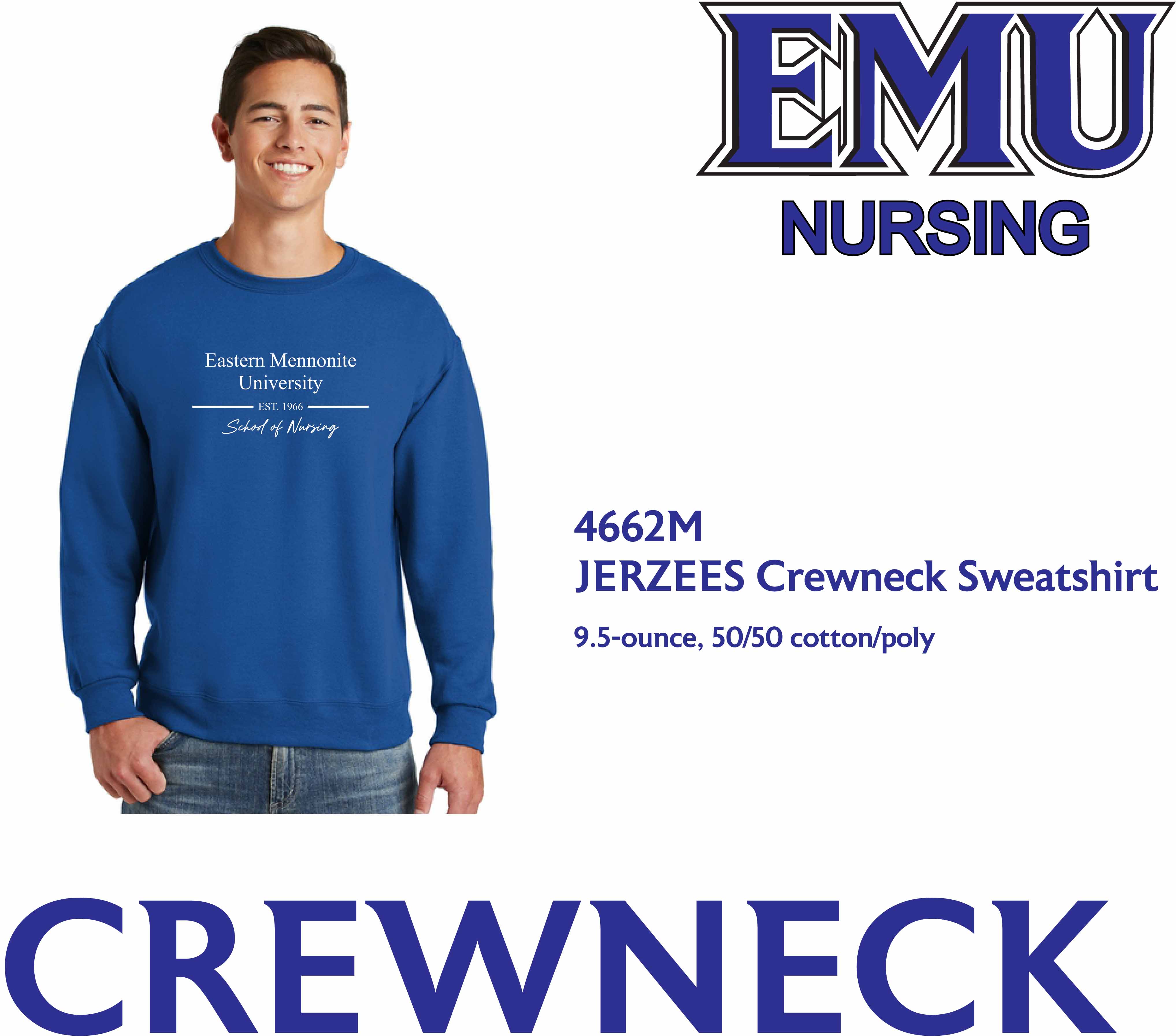 EMU Nursing Crew Neck
