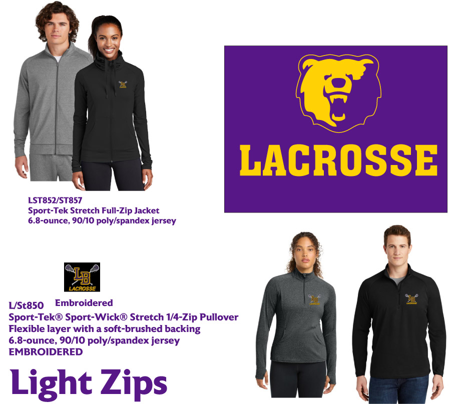 LB Lacrosse Zips